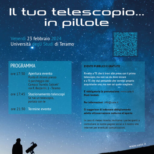 Il tuo telescopio… in pillole