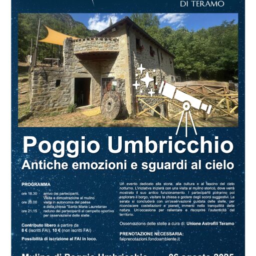 Antiche emozioni e sguardi al cielo